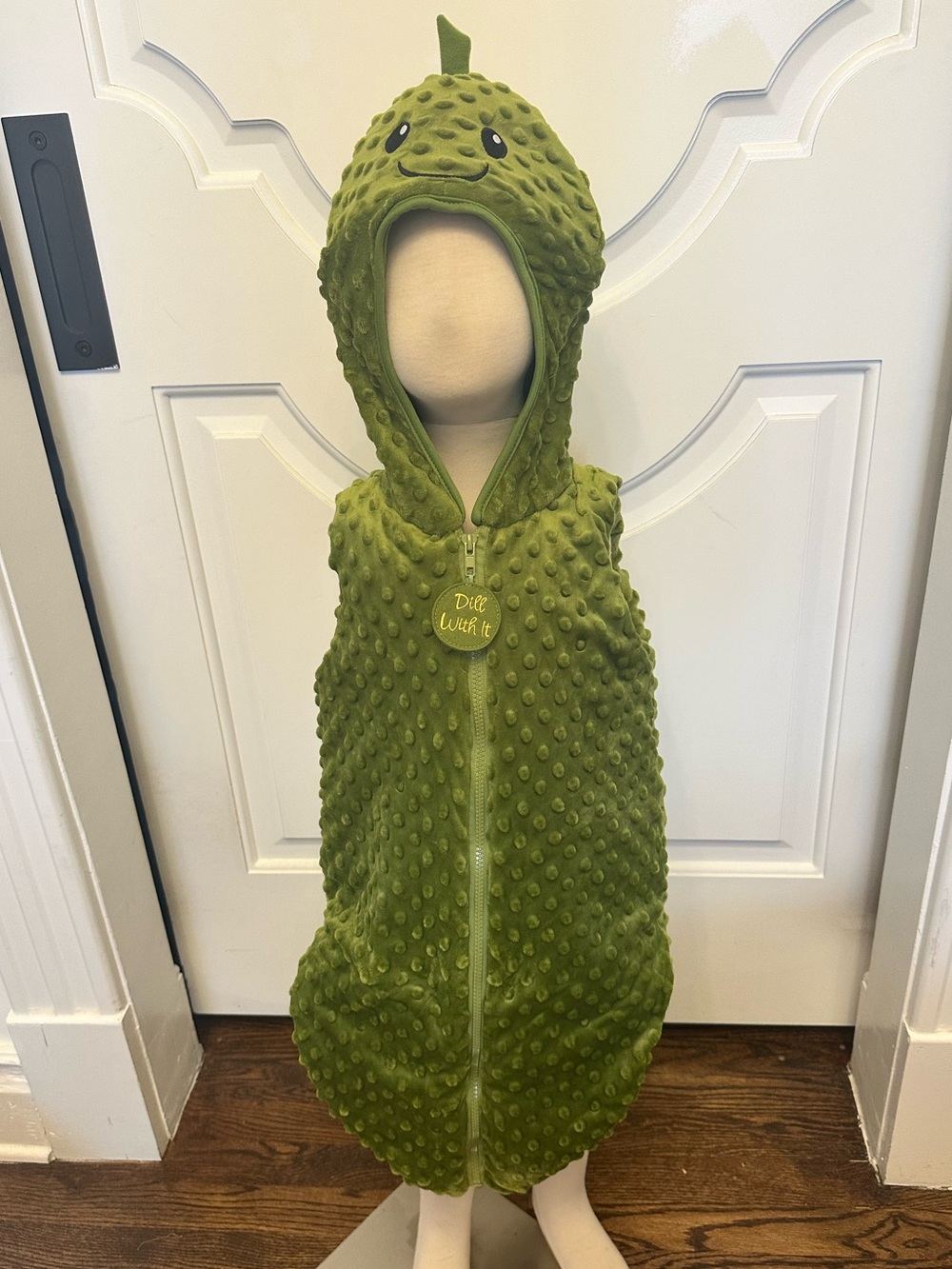 Sweet Dill Pickle Plush Halloween Costume Kids Boy Girl NEW